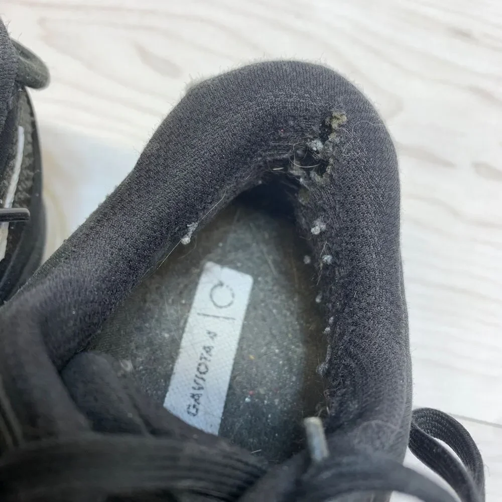 Hoka One One Shoes Gaviota 4‎ Women's Size 8B Black White Athletic Sneaker